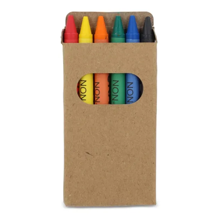 6pc crayons in craft box - LT91578 (N0094)